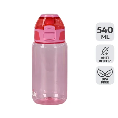 Gambar Tusslr Botol Minum Tumbler Plastik 540 Ml - Pink