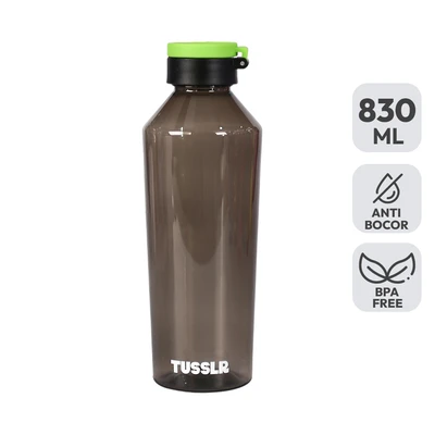 Gambar Tusslr Botol Minum Tumbler Plastik 830 Ml - Abu-abu