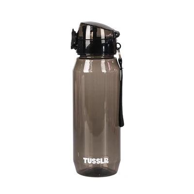 Gambar Tusslr Botol Minum Tumbler Plastik 800 Ml - Hitam