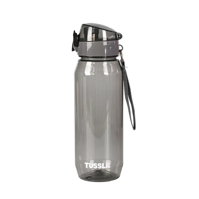Gambar Tusslr Botol Minum Tumbler Plastik 800 Ml - Abu-abu