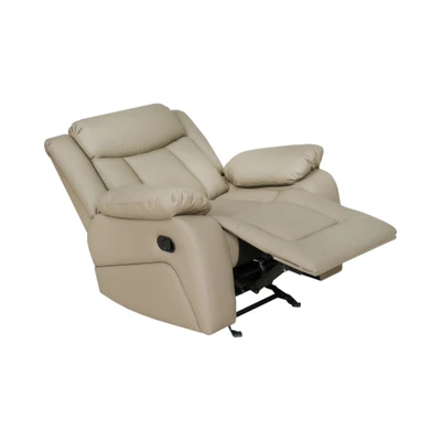 Gambar Informa Norton II Sofa Recliner Rocking Kulit 1 Seater - Cokelat