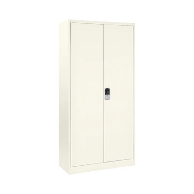 Gambar Krisbow Winnie Lemari Arsip Kantor Metal 2 Pintu Kunci Digital - Krem Beige