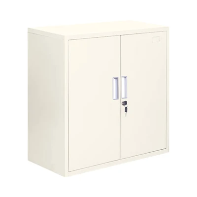 Gambar Krisbow Winnie Kabinet Kantor Metal 2 Pintu - Putih
