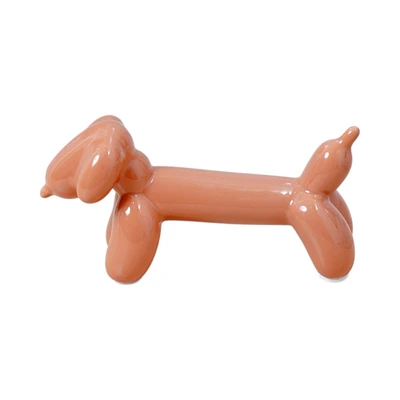 Gambar Informa 15x5x7.5 cm Patung Miniatur Dekorasi Balon - Oranye Terracotta