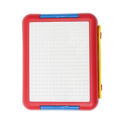 Gambar Kiddy Star Kotak Makanan Anak & Bricks Plastik 3 Sekat 800 Ml - Mix