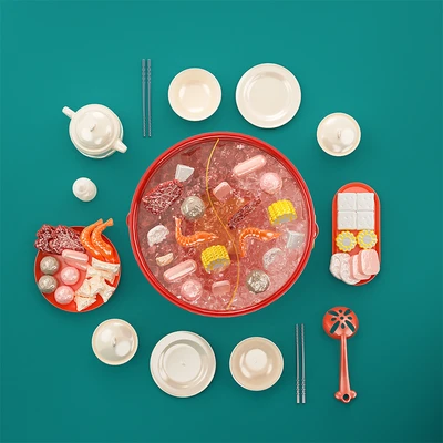 Gambar Pretty Missy Playset Hot Pot 3 In 1 - Merah