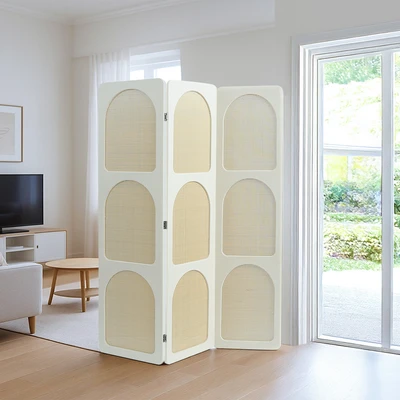 Gambar Informa Arch Partisi 3 Panel - Putih/Krem