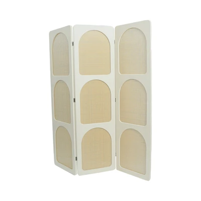 Gambar Informa Arch Partisi 3 Panel - Putih/Krem
