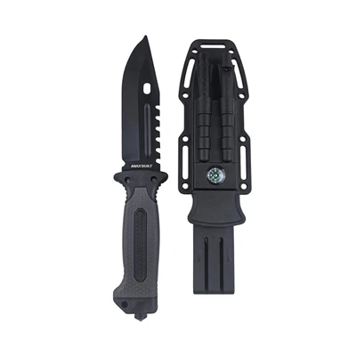 Gambar Maxbuilt 5.3 Inch Pisau Saku Hunting Multifungsi - Hitam