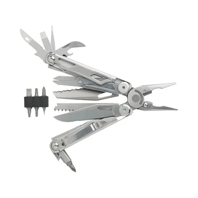 Gambar Maxbuilt Tang Lipat Multifungsi 18 in 1 - Silver