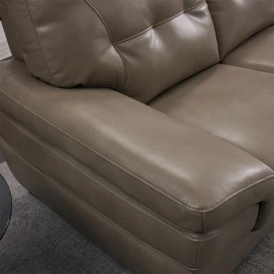 Gambar Informa Morgan Sofa Sectional Kulit - Krem Beige