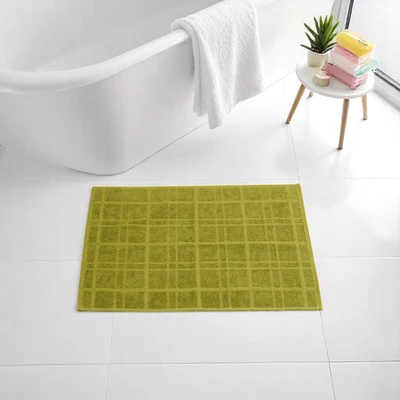 Gambar Forhom Keset Kamar Mandi 40x60 cm Set 3 pcs - Oranye Terra/Merah/Hijau