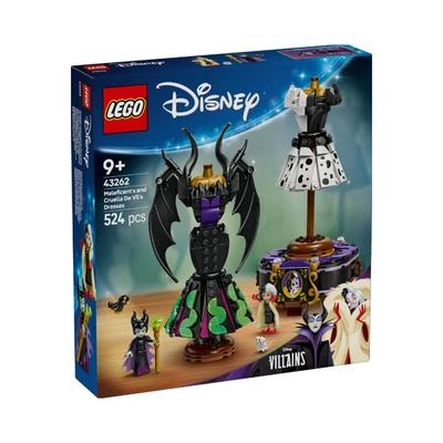 Gambar LEGO Disney Maleficents & Cruella De Vils Dresses Set 524 Pcs 43262 - Mix