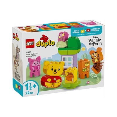 Gambar LEGO Duplo Disney Winnie The Poohs Birthday Party Set 22 Pcs 10457 - Mix