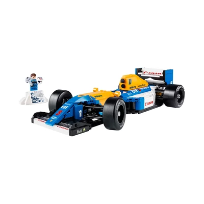 Gambar LEGO Icons F1 Williams Racing Fw14b & Nigel Mansell Set 799 Pcs 10353 - Biru