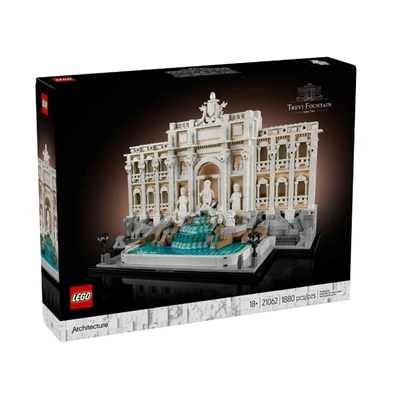 Gambar LEGO Architecture Trevi Fountain Set 1880 Pcs 21062 - Putih