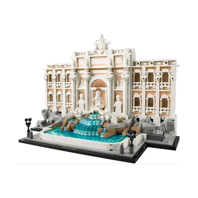 Gambar LEGO Architecture Trevi Fountain Set 1880 Pcs 21062 - Putih