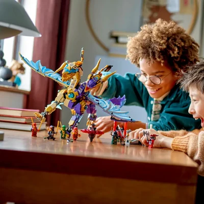 Gambar LEGO Ninjago Dragon Rising Arc Dragon Of Focus Set 869 Pcs 71836 - Mix