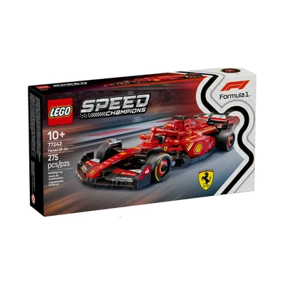 LEGO Speed Champions Ferrari Sf-24 F1 Race Car Set 275 Pcs 77242 Merah