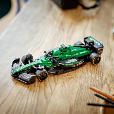Gambar LEGO Speed Champions Aston Martin Aramco F1 Amr24 Set 269 Pcs 77245 - Hijau