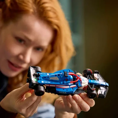 Gambar LEGO Speed Champions Visa Cash App Rb Vcarb 01 F1 Set 248 Pcs 77246 - Biru