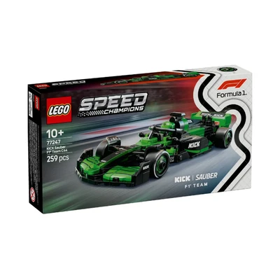 Gambar LEGO Speed Champions Kick Sauber F1 Team C44 Set 259 Pcs 77247 - Hijau