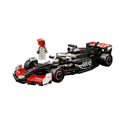 Gambar LEGO Speed Champions Moneygram Haas F1 Team Vf-24 Set 242 Pcs 77250 - Hitam