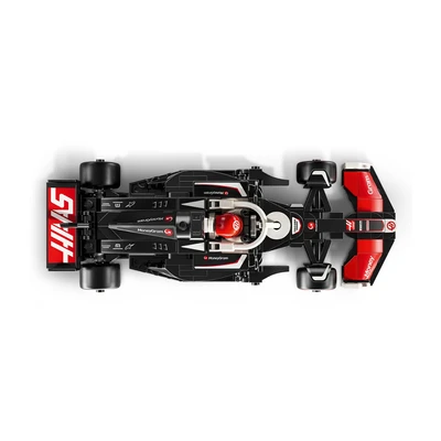 Gambar LEGO Speed Champions Moneygram Haas F1 Team Vf-24 Set 242 Pcs 77250 - Hitam