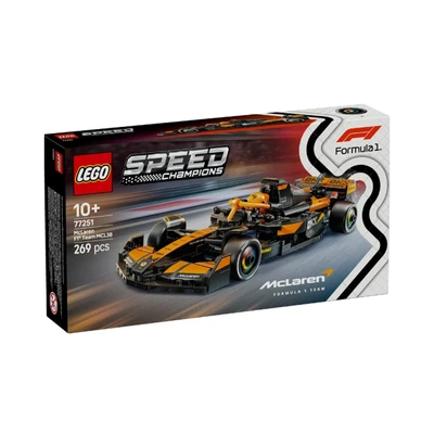 Gambar LEGO Speed Champions Mclaren F1 Team Mcl38 Set 269 Pcs 77251 - Orange