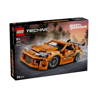 Gambar LEGO Technic Fast & Furious Toyota Supra Mk4 Set 810 Pcs 42204 - Oranye