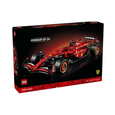 Gambar LEGO Technic Ferrari Sf24 F1 1361 Pcs 42207 - Merah