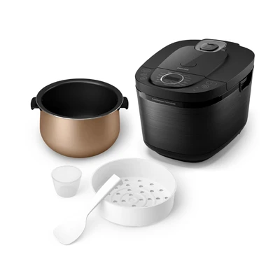 Gambar Philips Rice Cooker 1.8 Liter HD4812/31 - Hitam