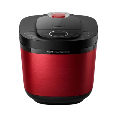 Gambar Philips Rice Cooker 1.8 Liter HD4812/30 - Merah