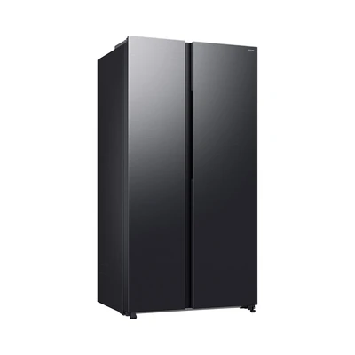 Gambar Samsung Kulkas 2 Pintu Side By Side 680 Liter RS70F65QNFSE - Hitam