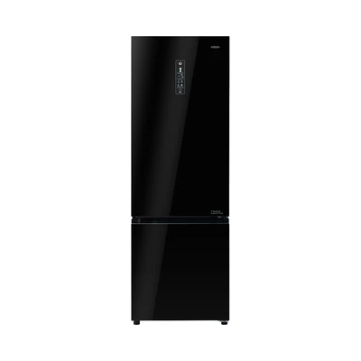 Gambar Aqua Kulkas 2 Pintu 324 Liter AQR-350RBG(BK) - Hitam