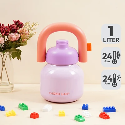 Gambar Chakolab Linlin Botol Vacuum Flask 1 Liter - Ungu