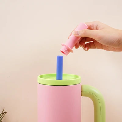 Gambar Chakolab Bawang Botol Vacuum Flask Stainless Steel 1 Liter - Pink