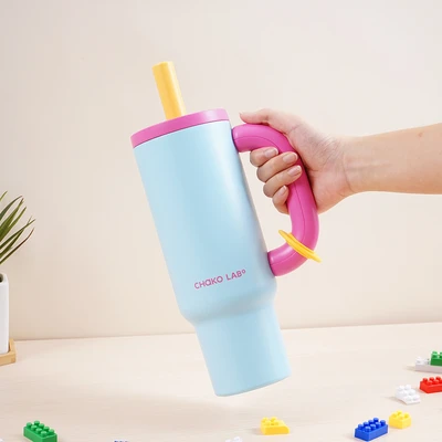 Gambar Chakolab Bawang Botol Vacuum Flask Stainless Steel 1 Liter - Biru