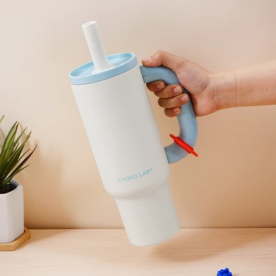 Gambar Chakolab Bawang Botol Vacuum Flask Stainless Steel 1 Liter - Putih