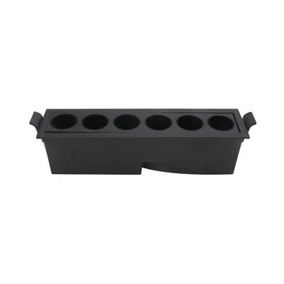 Gambar Krisbow Lampu Sorot LED Linear 3CCT 12 Watt IP20 - Hitam