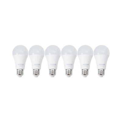 Gambar Krisbow Lumi Gen-2 Bohlam LED 12 Watt 1440 Lumen Cool Daylight E27 Set 6 pcs - Putih