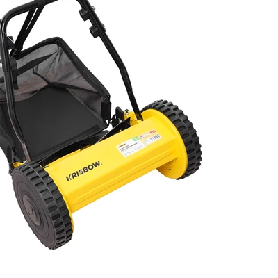 Gambar Krisbow 12 inci Mesin Pemotong Rumput - Kuning/Hitam
