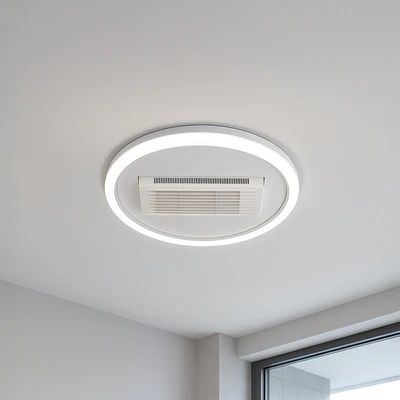 Gambar Eglare Vento Lampu Langit-Langit LED 3CCT Round - Putih