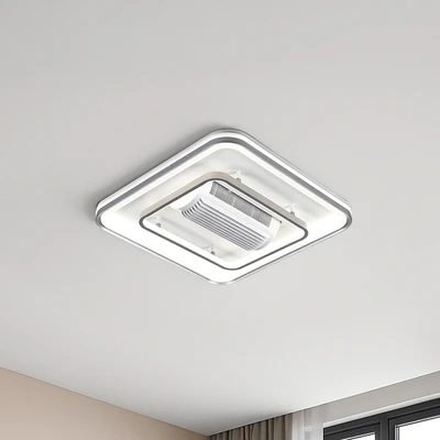 Gambar Eglare Vento Lampu Langit-Langit LED 3CCT Square - Putih