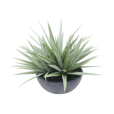 Gambar Forhom Tanaman Artifisial Sword Grass Dengan Pot 58.4x58.4x50.8 cm - Hijau