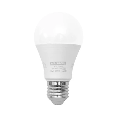 Gambar Krisbow Lumi Gen-2 Bohlam LED 11 Watt 1320 Lumen Warm White E27 Set 5 pcs - Kuning