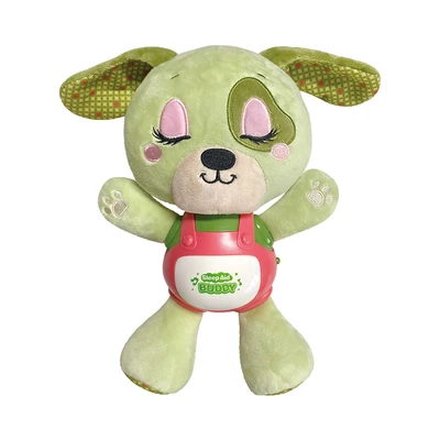 Gambar Little Giggles Boneka Calm Down Sleeping Puppy - Hijau