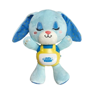 Gambar Little Giggles Boneka Calm The Sleeping Bunny - Biru