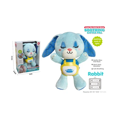 Gambar Little Giggles Boneka Calm The Sleeping Bunny - Biru