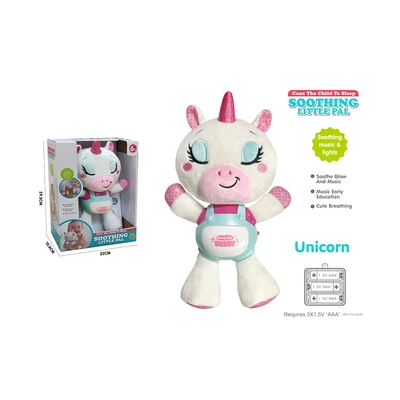 Gambar Little Giggles Boneka Calm The Unicorn To Sleep - Putih